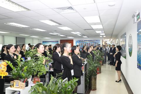 明光市市委书记被非凡娱乐企业文化深深感动 | 深入沟通合作空间广阔