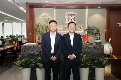 明光市市委书记被非凡娱乐企业文化深深感动 | 深入沟通合作空间广阔